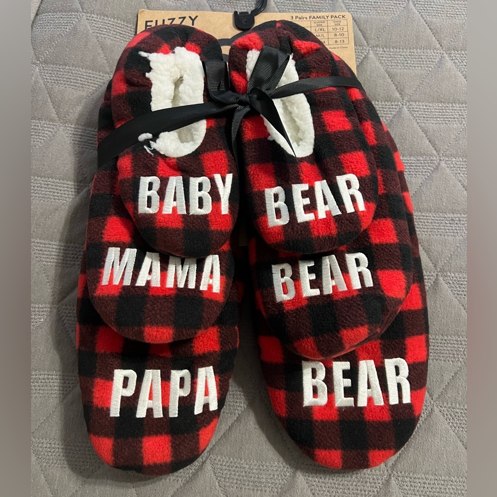 Family of slipper set